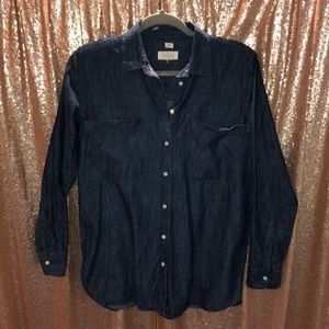 ⭐️3/$15 LOFT Denim top